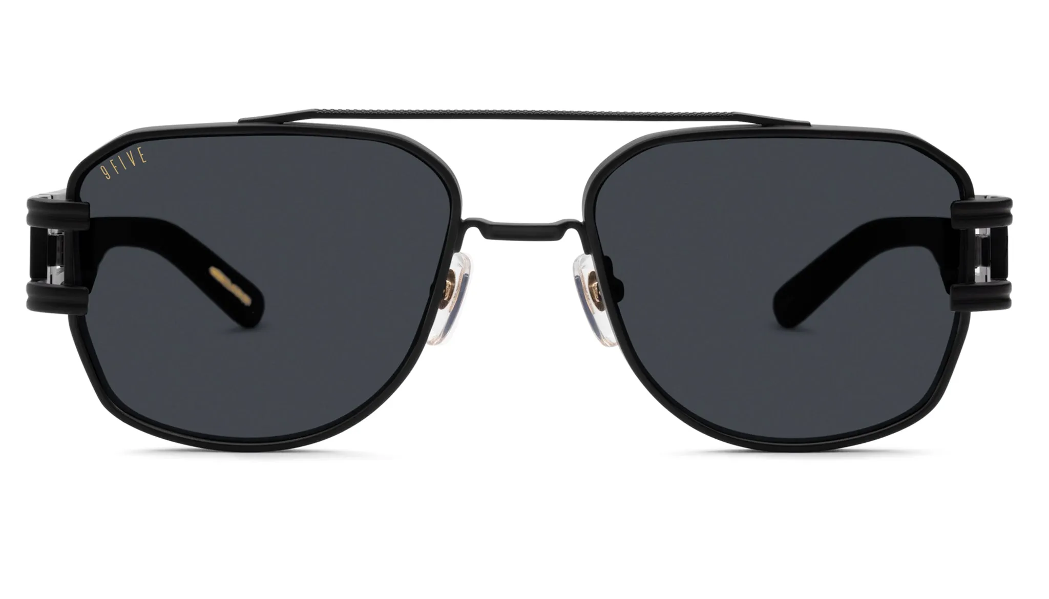 9FIVE Royals XL Matte Blackout Sunglasses