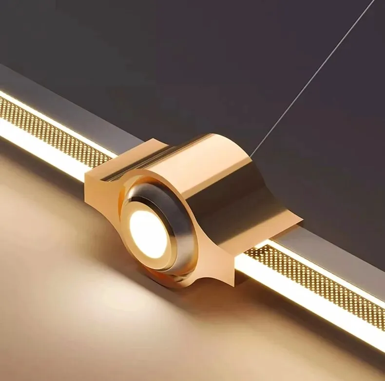 Ahrame Oval Modern LED pendant light