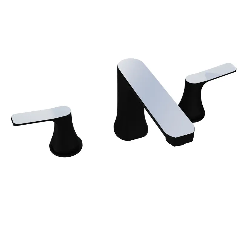 ANZZI 2-Handle 3-Hole 8 in. Widespread Bathroom Faucet With Pop-up Drain
