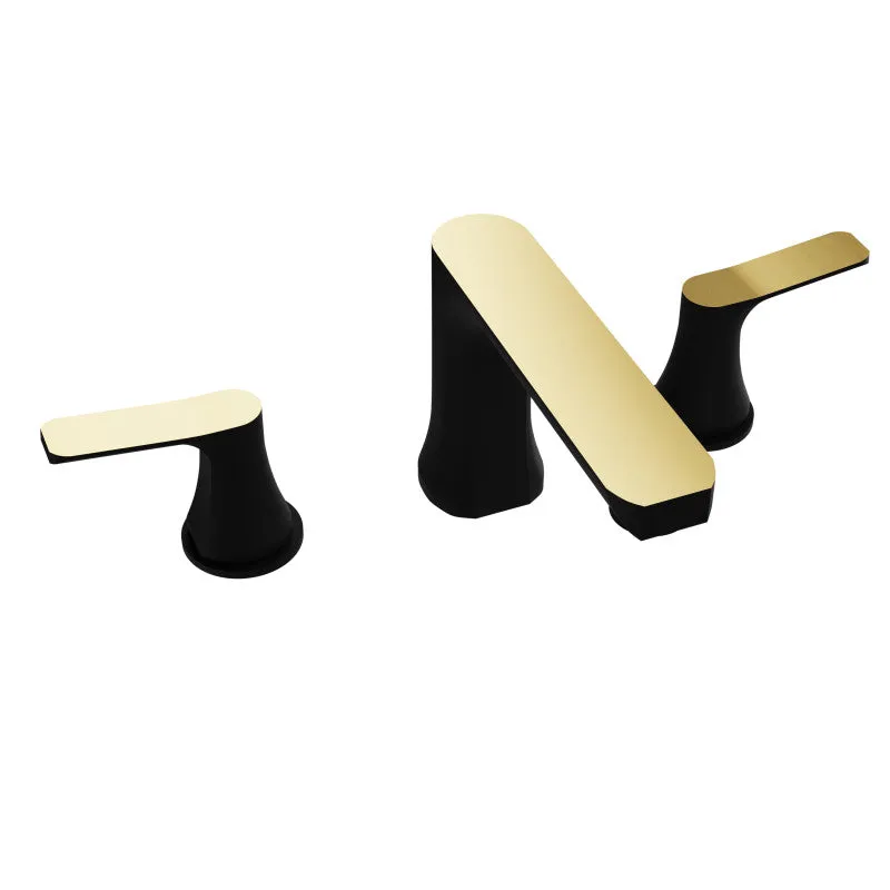 ANZZI 2-Handle 3-Hole 8 in. Widespread Bathroom Faucet With Pop-up Drain