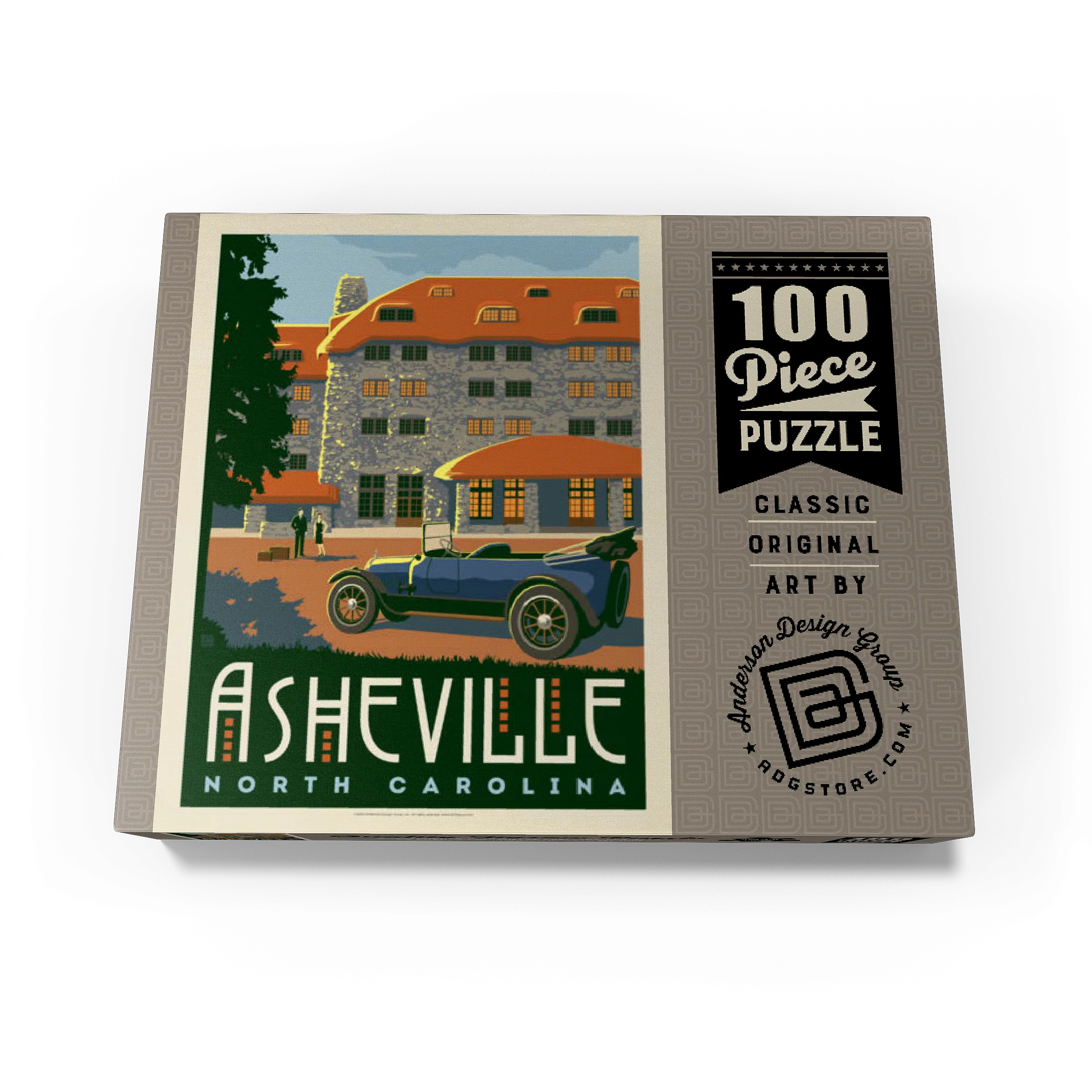 Asheville: North Carolina, Vintage Poster