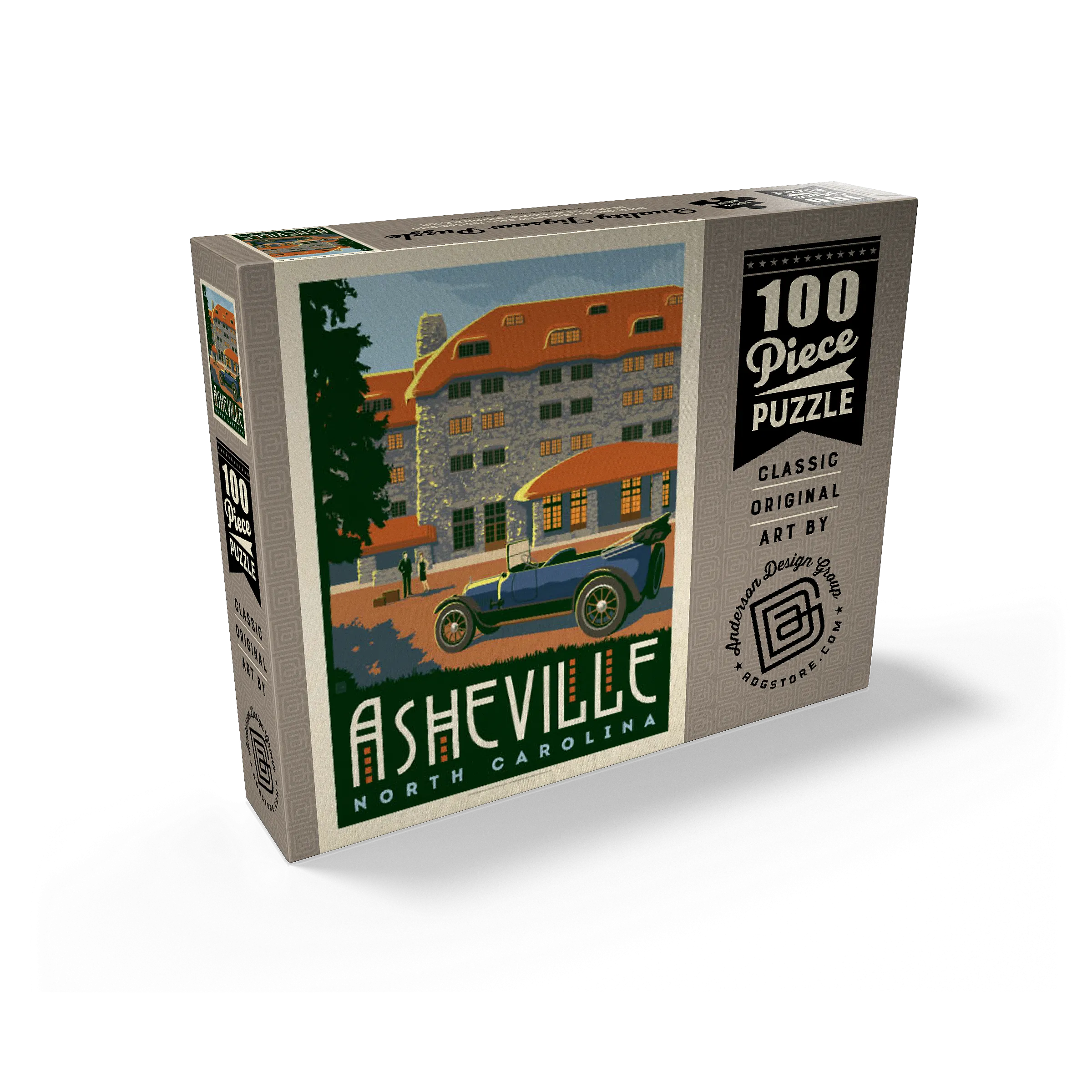 Asheville: North Carolina, Vintage Poster