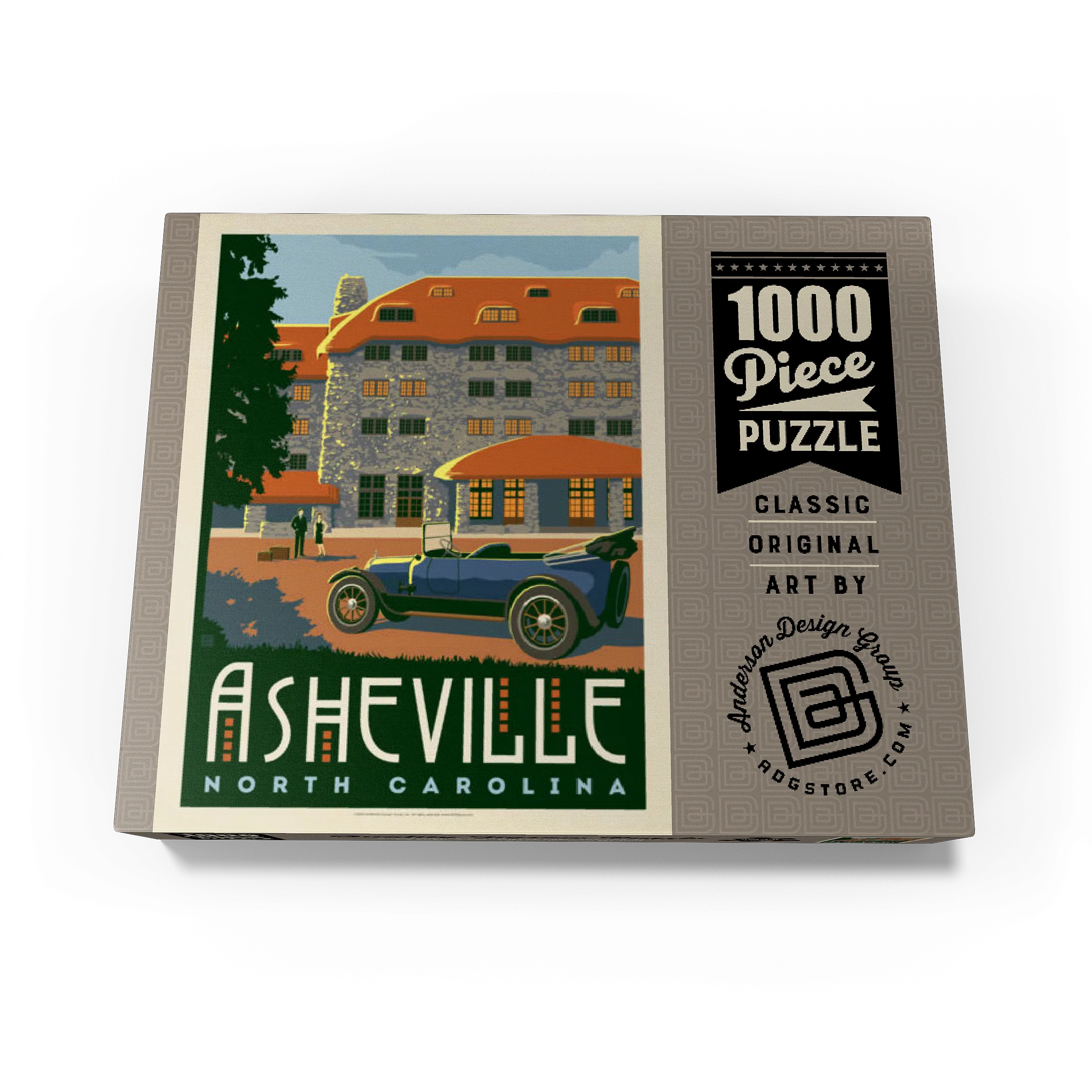 Asheville: North Carolina, Vintage Poster