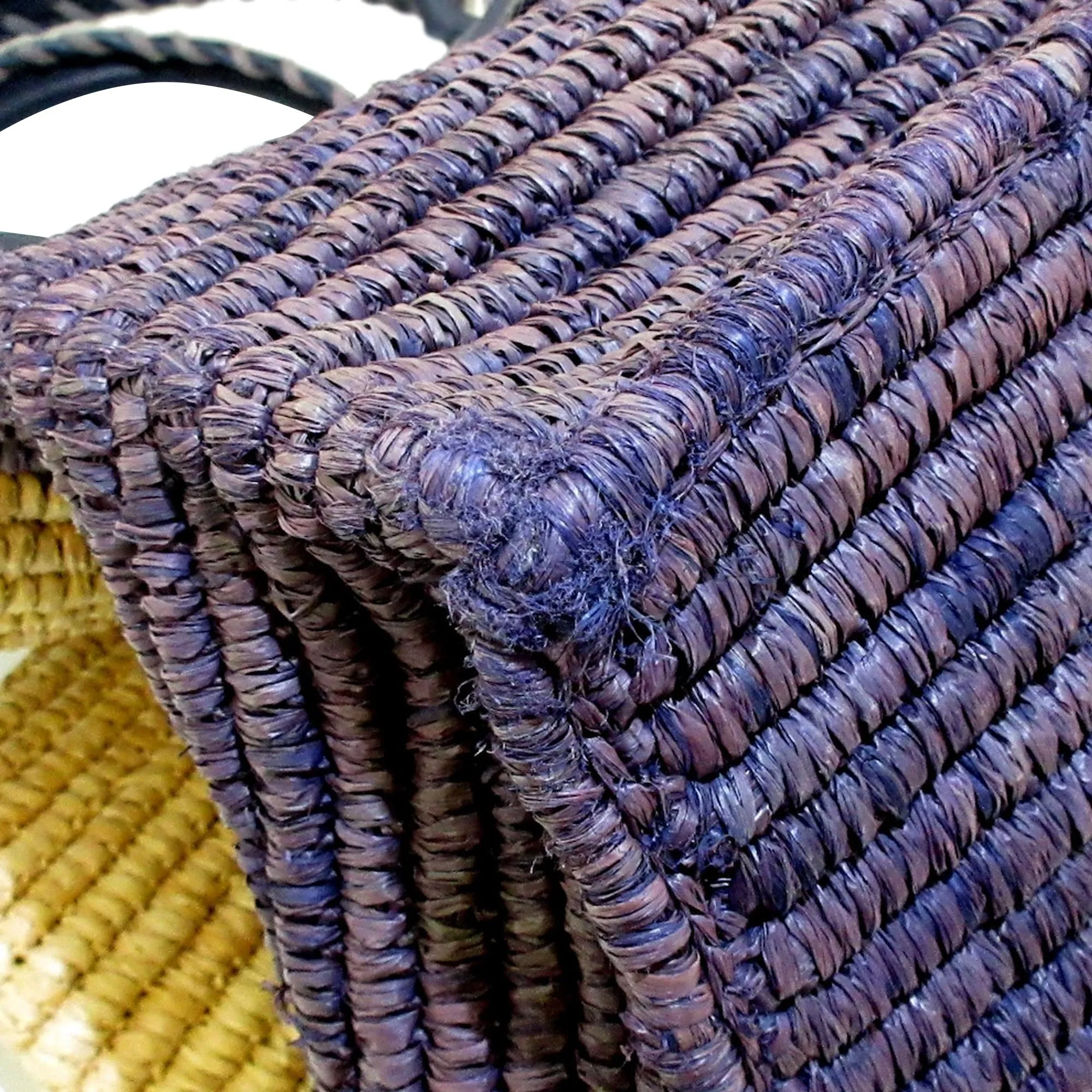Balenciaga Motocross Classic Raffia Tote Bag (SHG-37719)