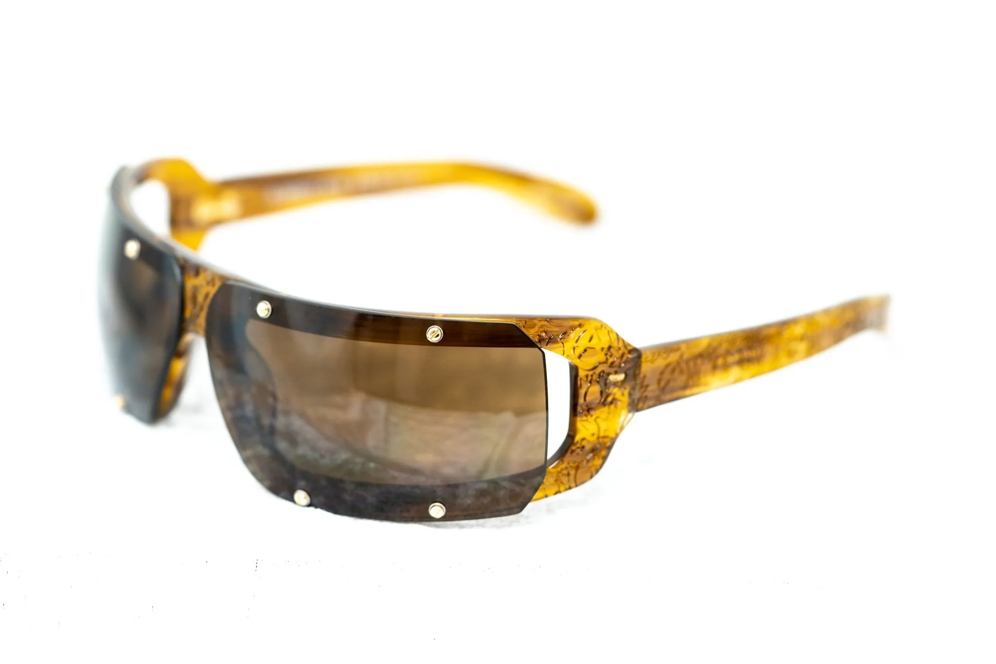 Buddhist Punk Sunglasses Rectangular Tortoise Shell and Brown 6BP2C2TSHELL