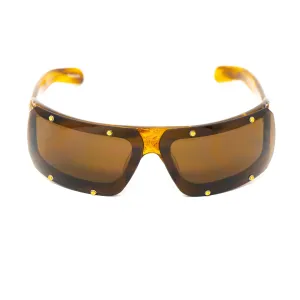 Buddhist Punk Sunglasses Rectangular Tortoise Shell and Brown 6BP2C2TSHELL