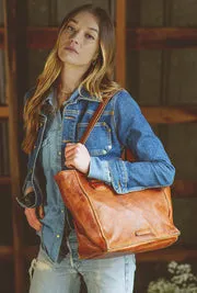 Celindra LTC Tan DD Handbag
