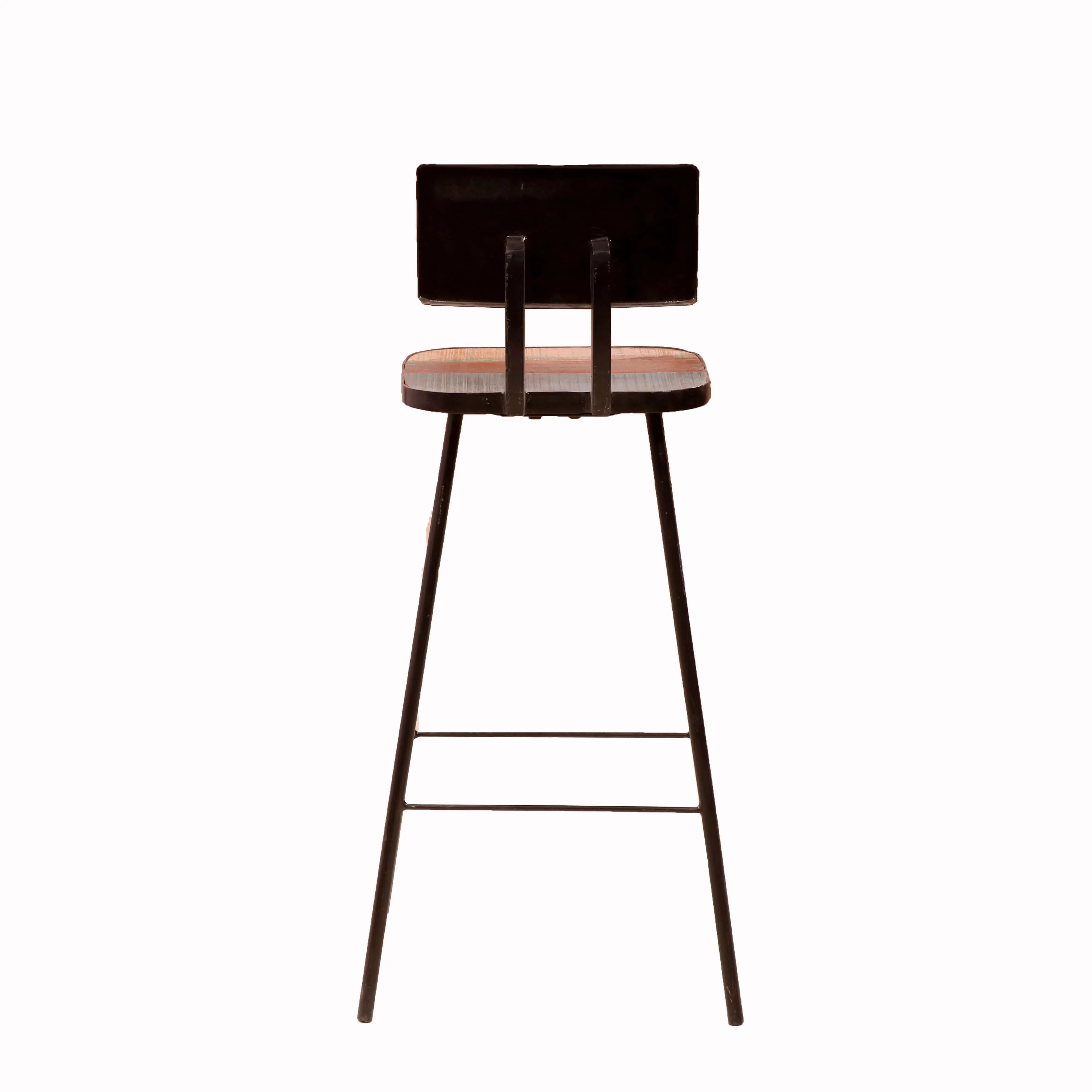 Classic Simple Antiquated Handmade Wooden Bar Chair