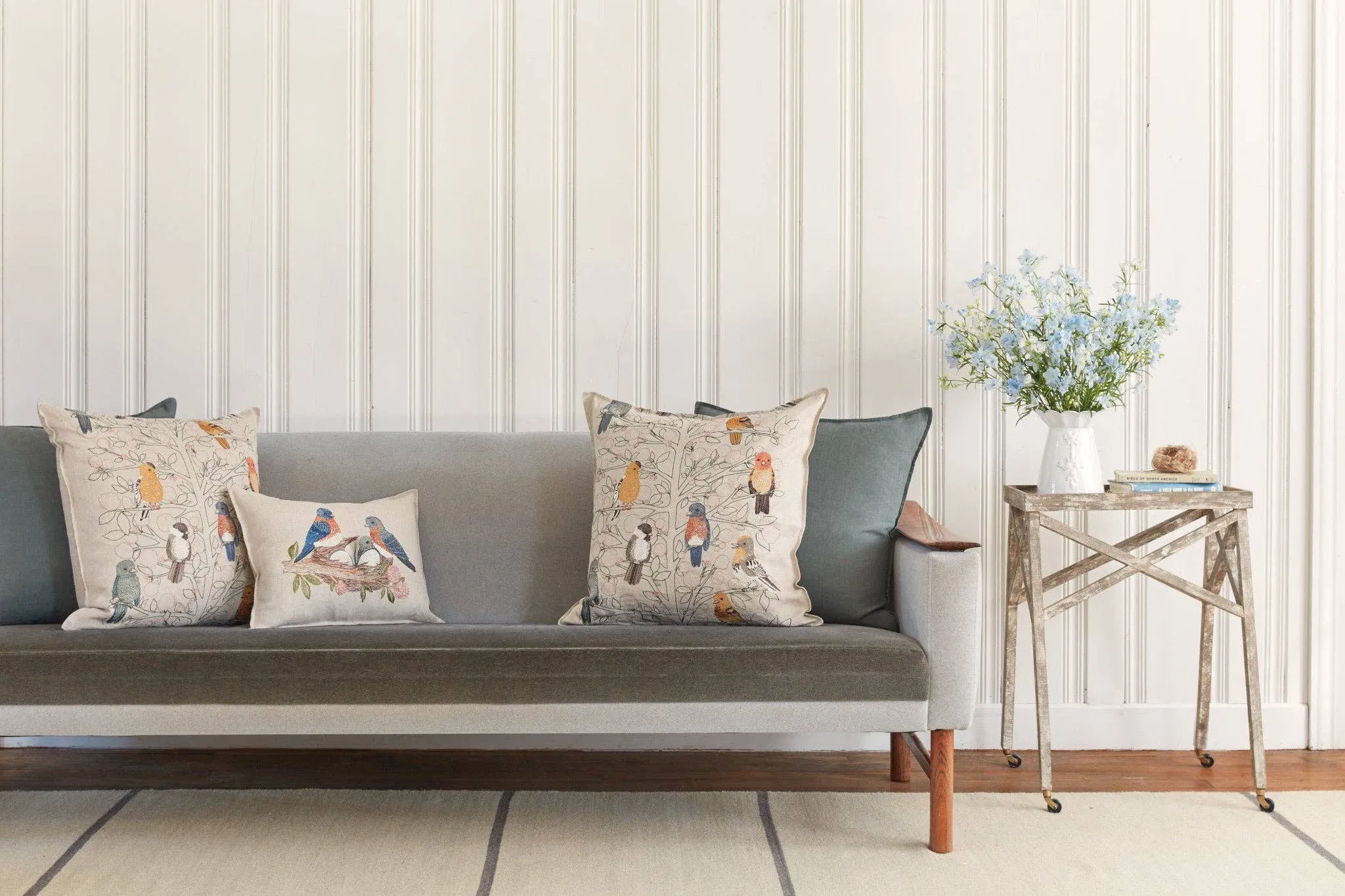 Coral & Tusk - Songbirds Tree Pillow