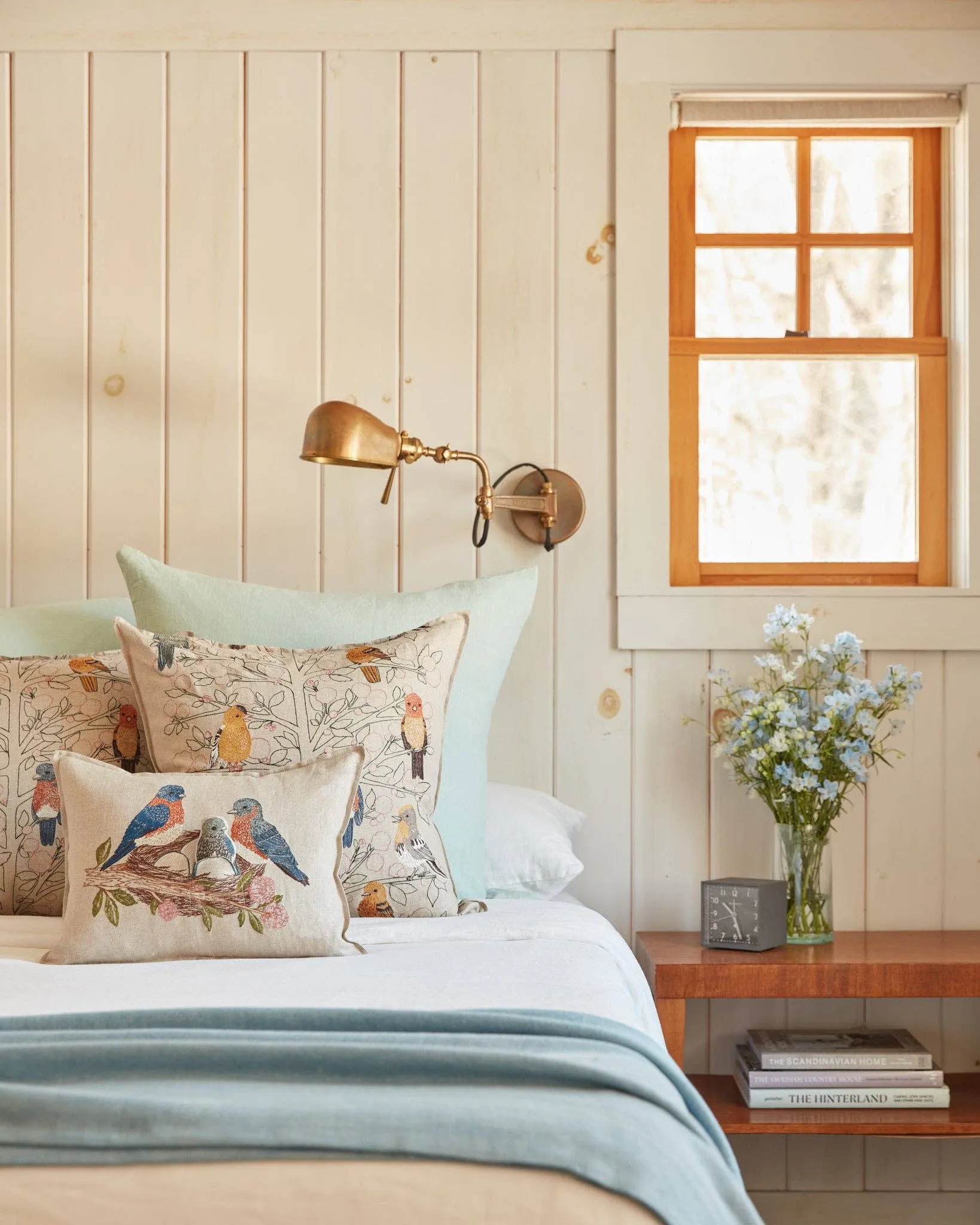Coral & Tusk - Songbirds Tree Pillow