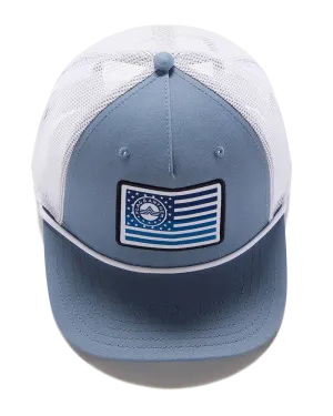 CORE FLAG GRADIENT ROPE TRUCKER HAT (FREE GIFT)