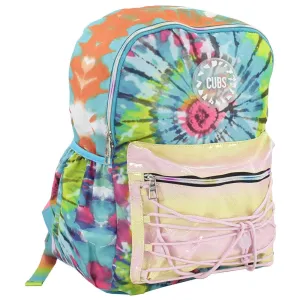 CUBS GREEN AND YELLOW TIE DYE HIGH SCHOOL BACKPACK