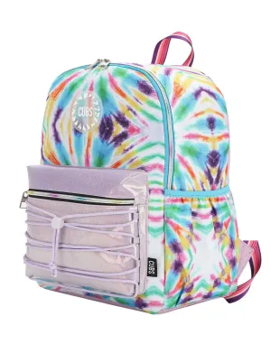 Cubs Pink And Purple Tie Dye High School Backpack