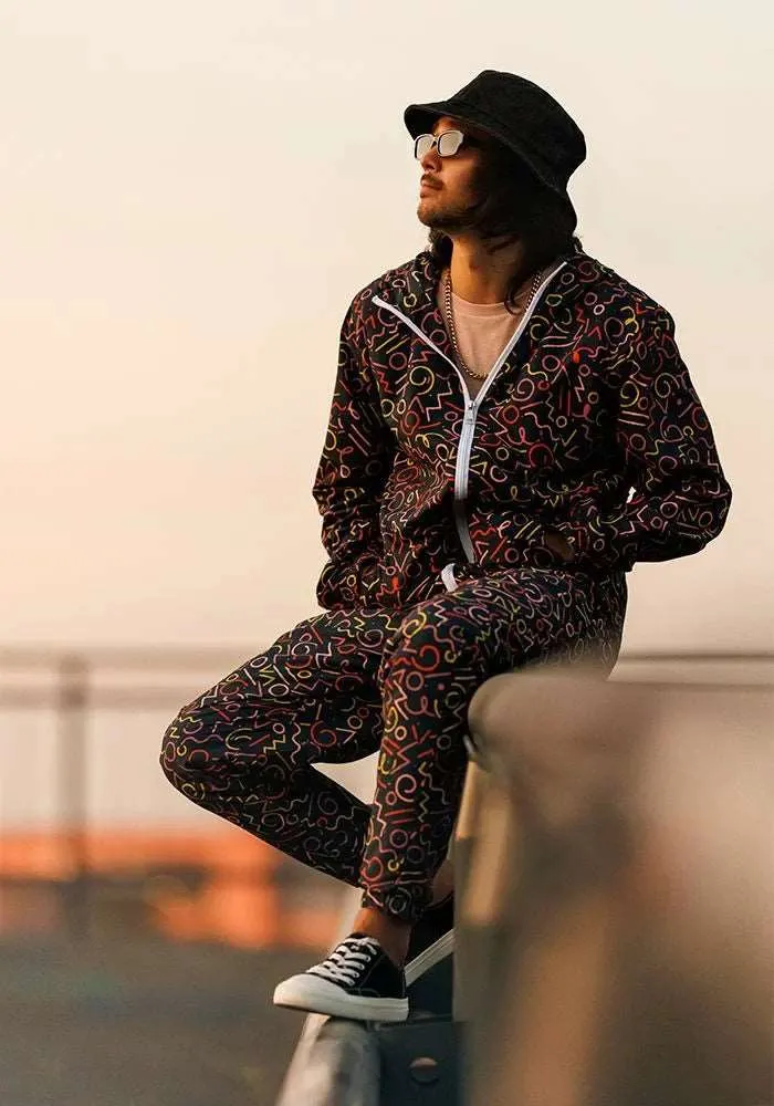 Custom Design Outfit Combo - Track Pants and a Windbreaker