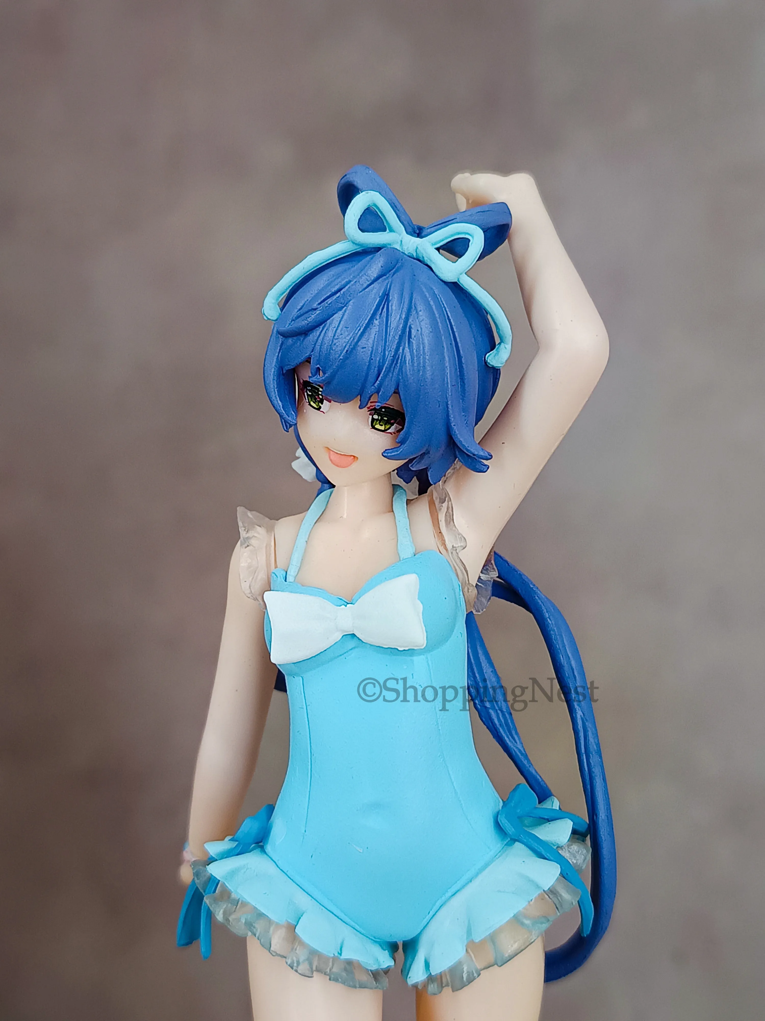 Cute Swimsuit Style Luo Tianyi Figure Model Anime Toy Decoration For Desktop Or Collectible