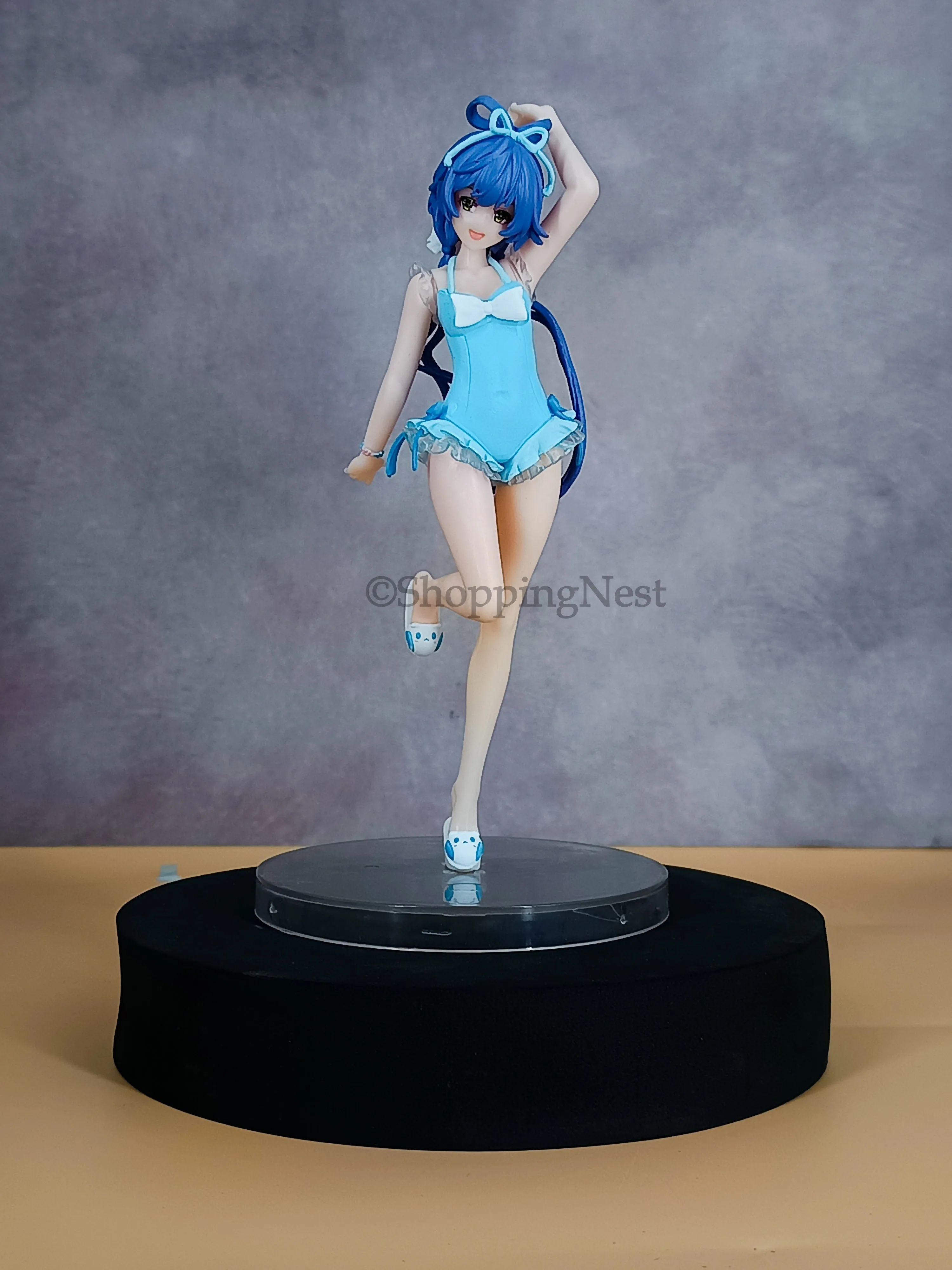 Cute Swimsuit Style Luo Tianyi Figure Model Anime Toy Decoration For Desktop Or Collectible