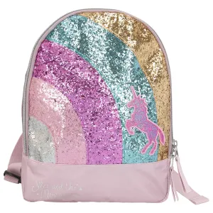 Depesche Ylvi Small Backpack Rainbow Glitter