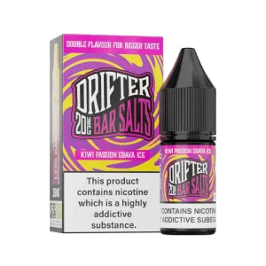 Drifter Bar Salt Kiwi Passion Guava Ice 10ml Nic Salt E-Liquid