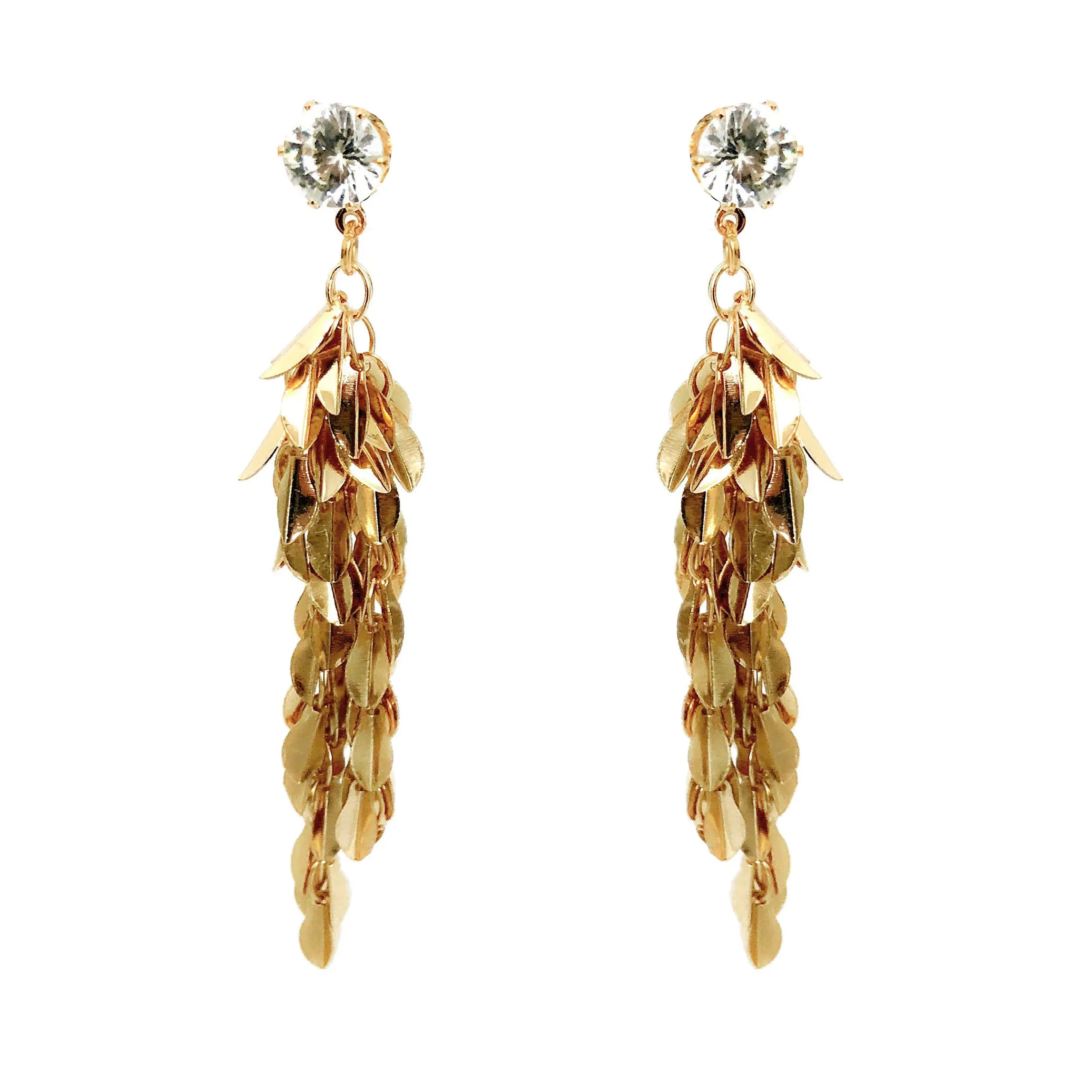 Gold Leaf Earrings