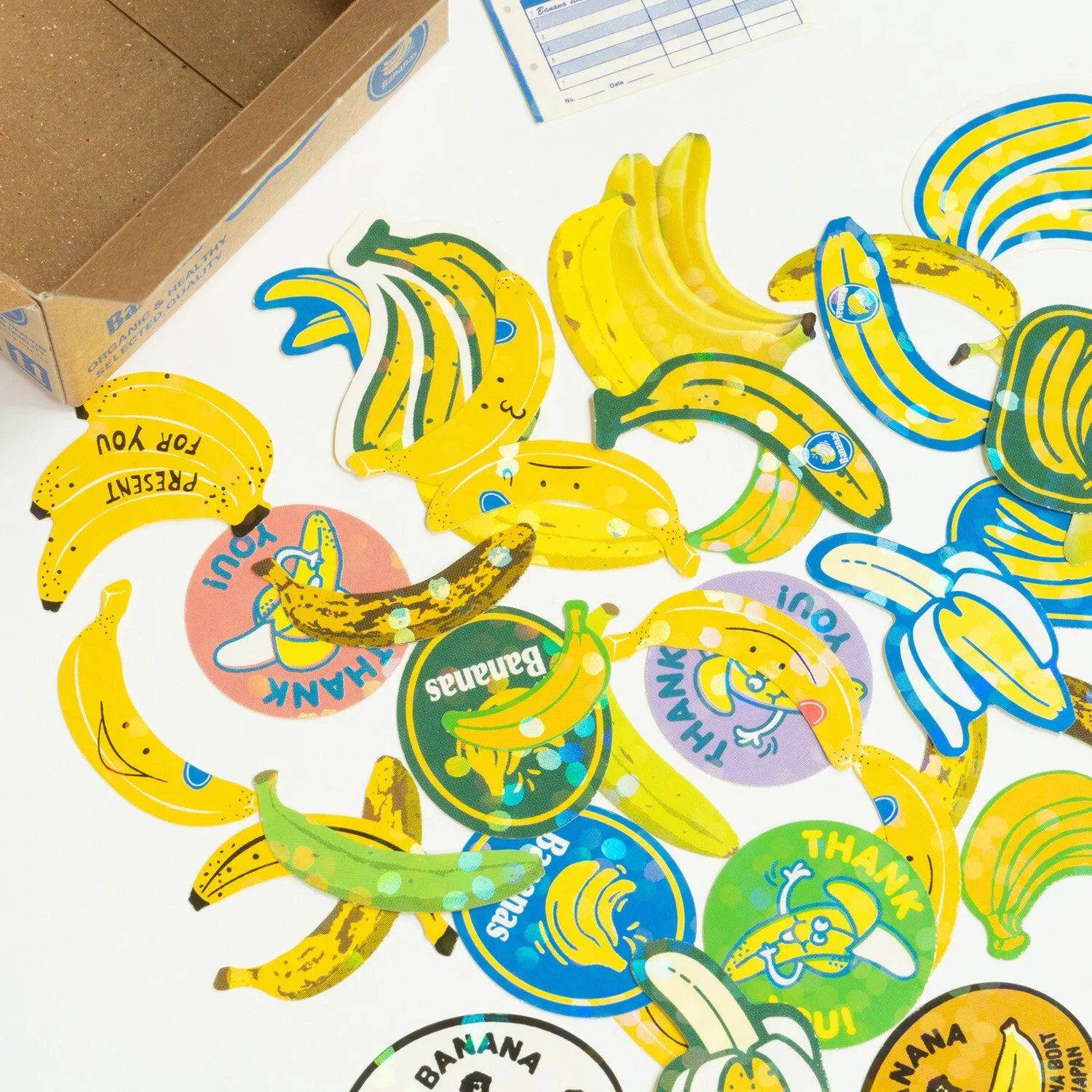 Haco Stickers Box of Seal Stickers [Bananas]