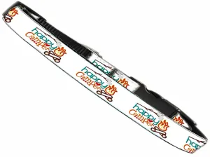 Happy Camper Nylon Dog Collar Sm