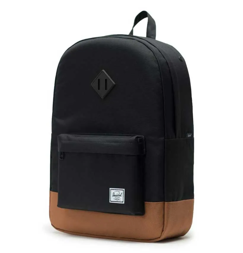 Herschel Supply Co. Heritage Backpack – Black/Saddle Brown