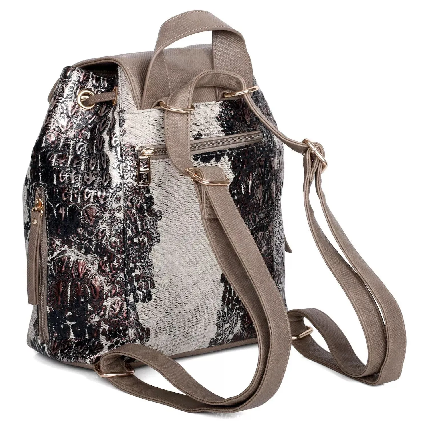 Karla Hanson Karla Hanson RFID Blocking Eva Convertible Backpack, Black
