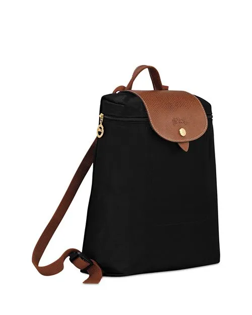 Le Pliage Original Backpack in Longchamp Nylon, Black