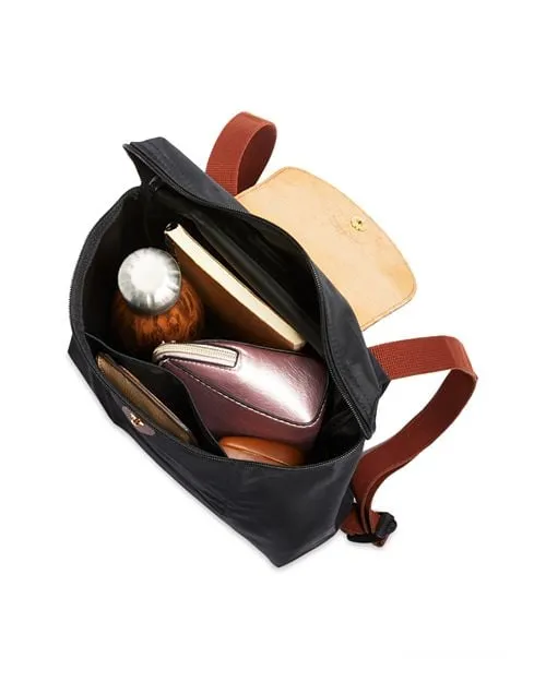 Le Pliage Original Backpack in Longchamp Nylon, Black