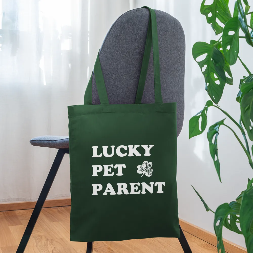 Lucky Pet Parent Tote Bag