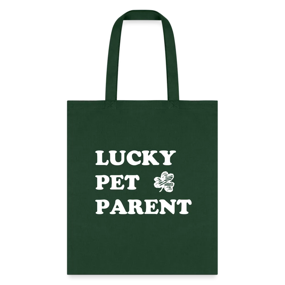 Lucky Pet Parent Tote Bag