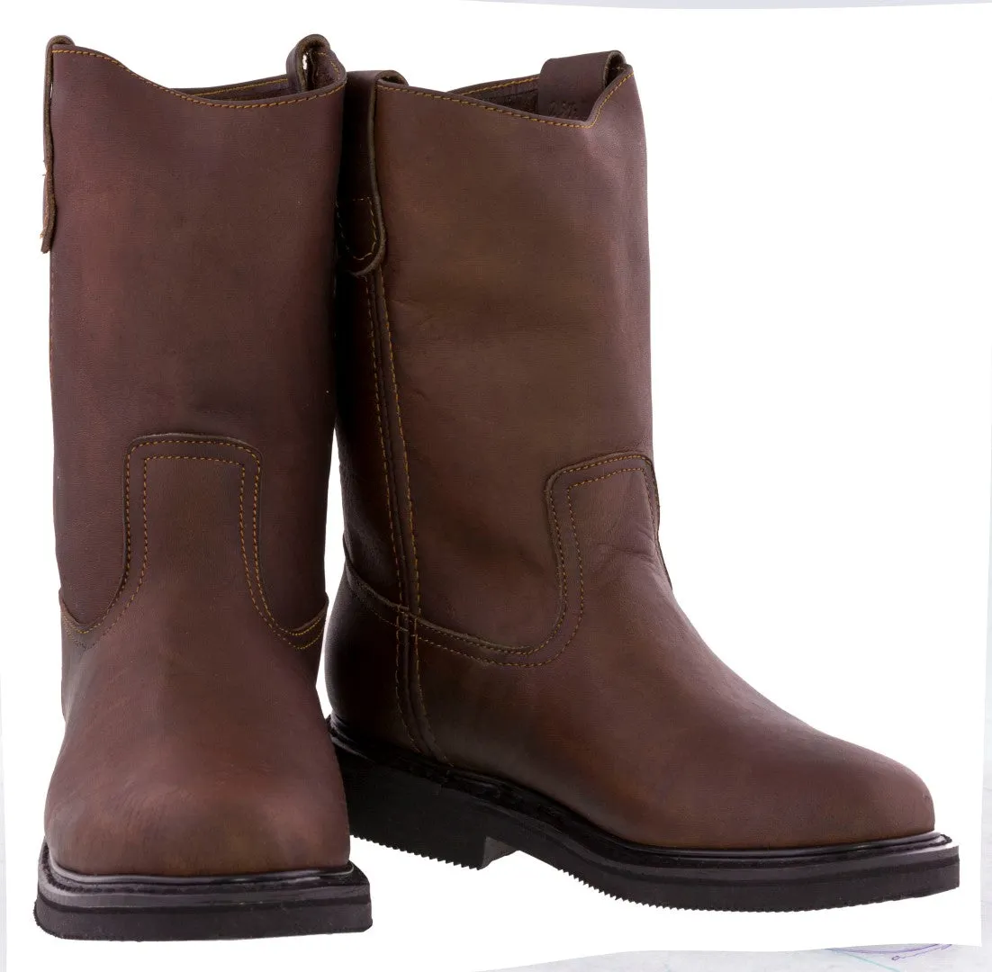 Men's 700HU3 Rustic Brown Leather Oil Resistant Durable Tough Work Boots