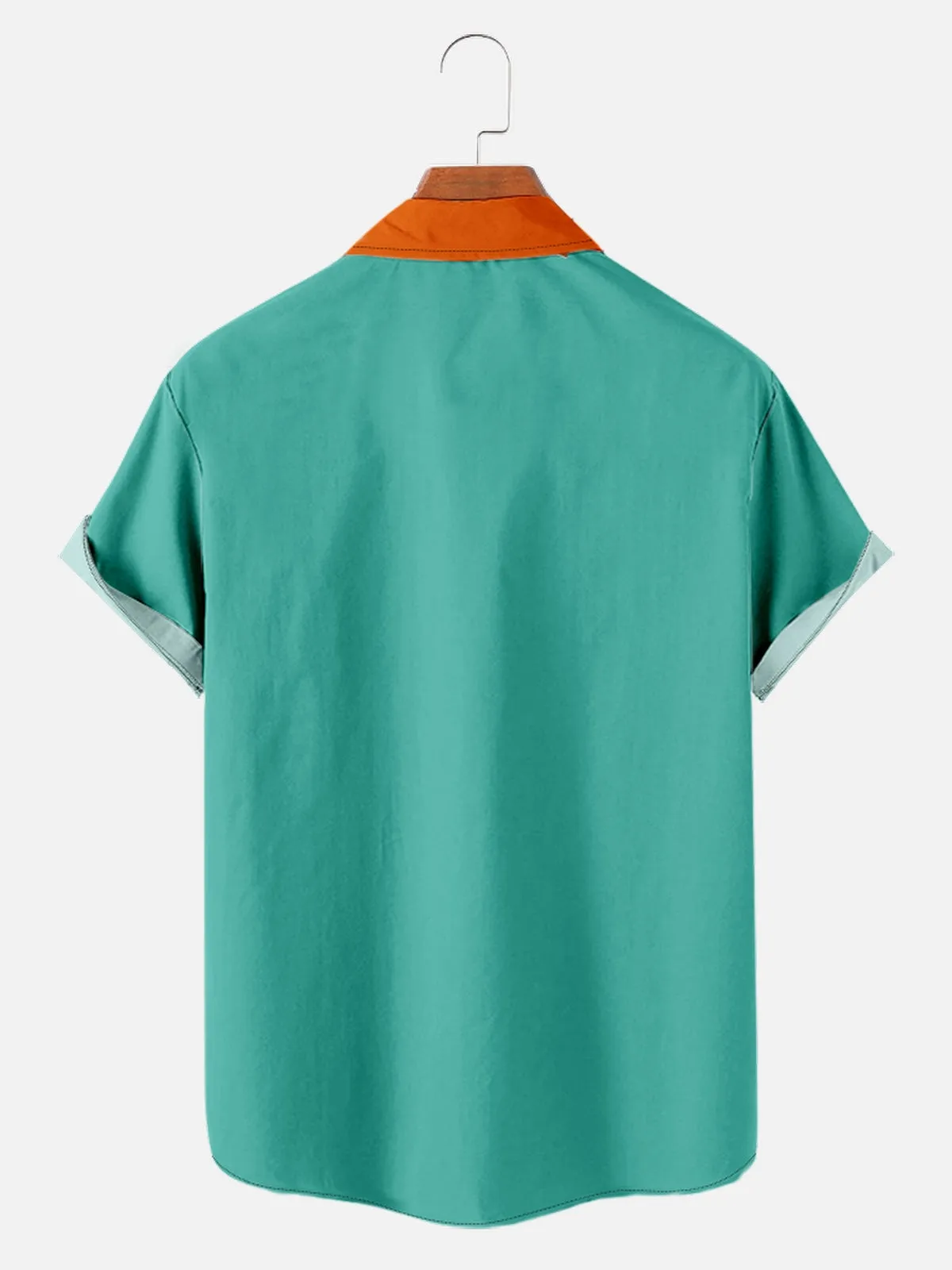 Men's Classic Car Vintage Short Sleeve Shirt