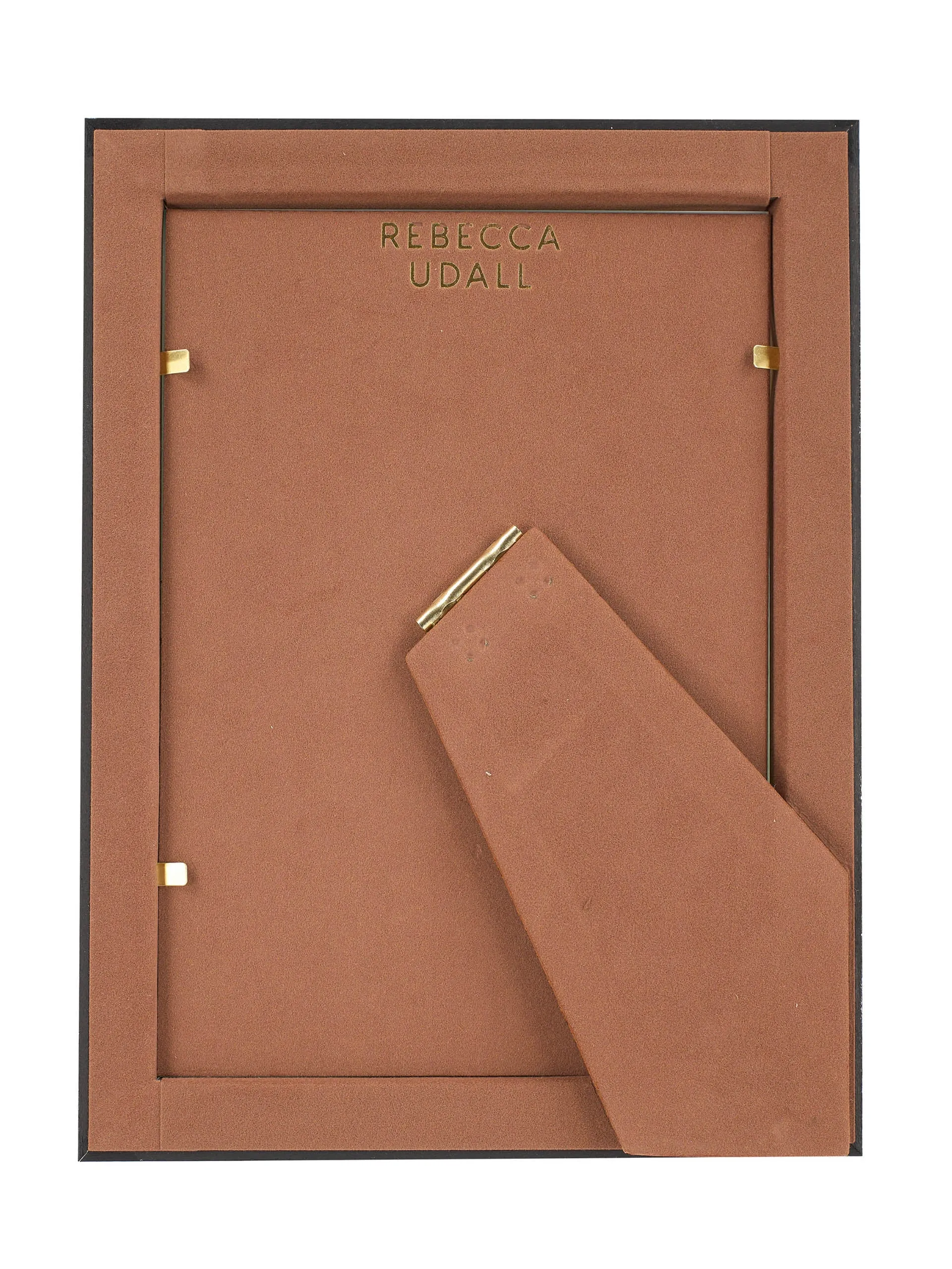 Navy Delilah striped photo frame