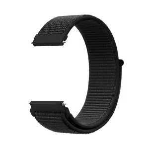 Nylon Strap for Amazfit Bip/Lite/GTS/MINI/GTR 42mm -Jet Black