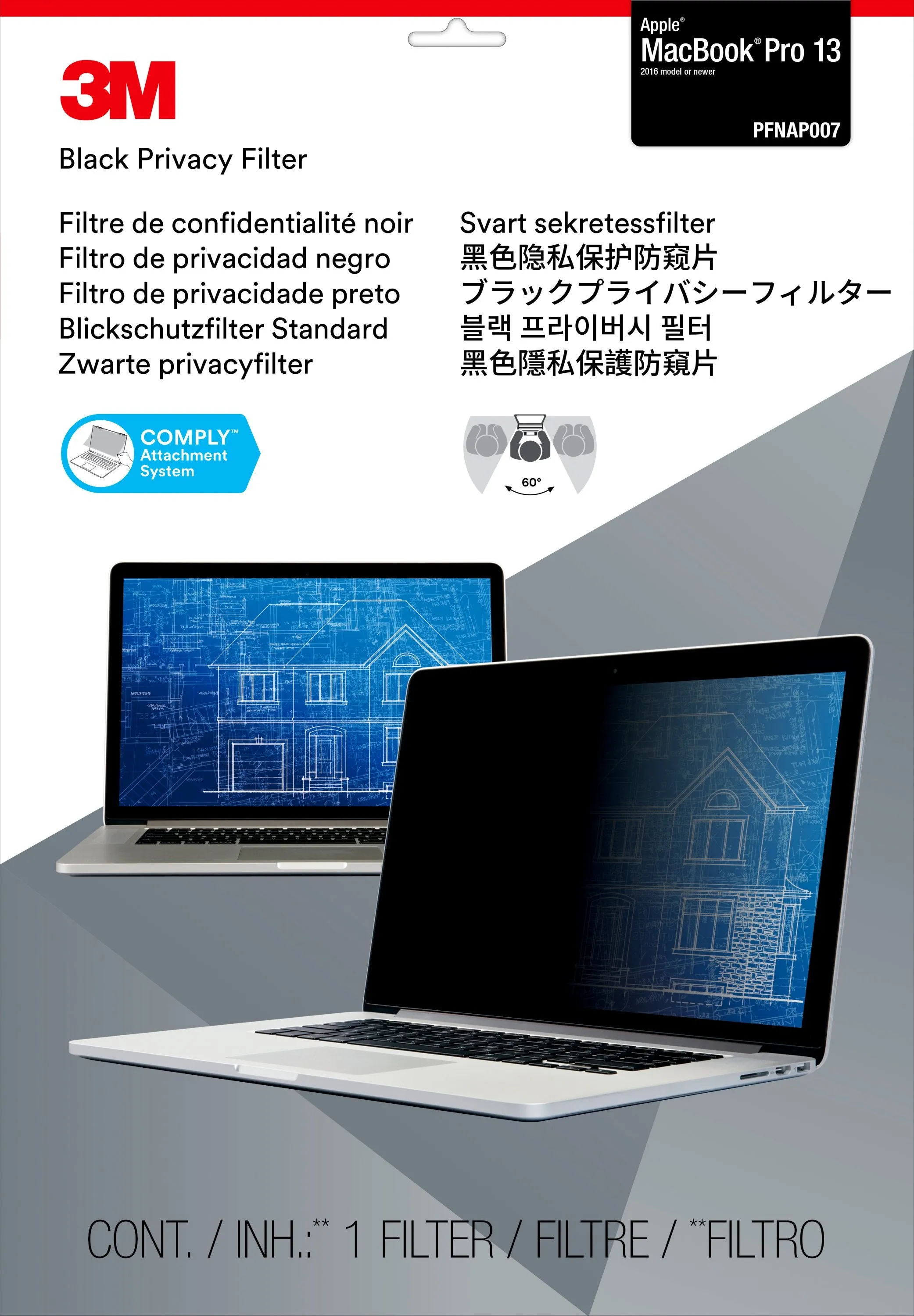 Privacy Filter For 13" Apple