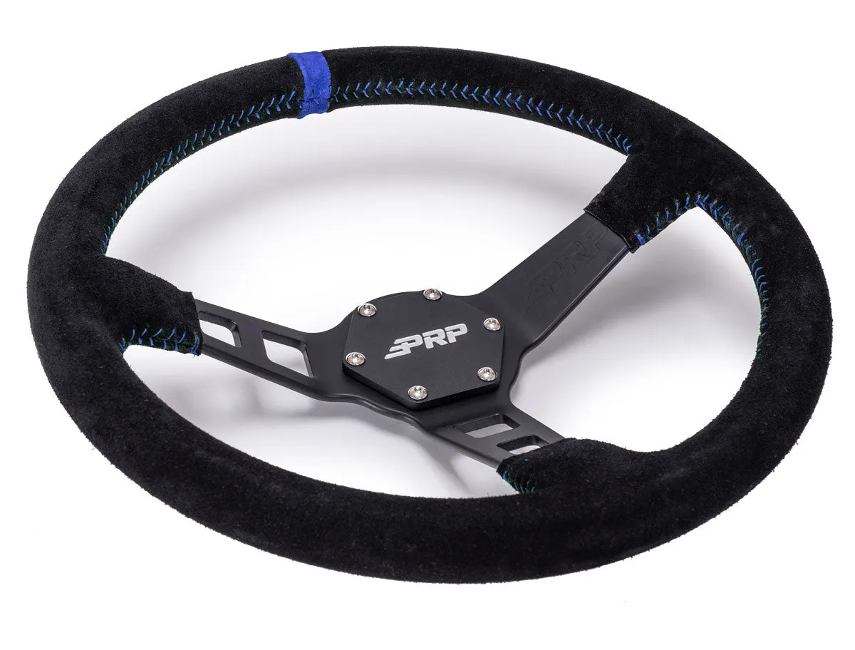 PRP Deep Dish Suede Steering Wheel