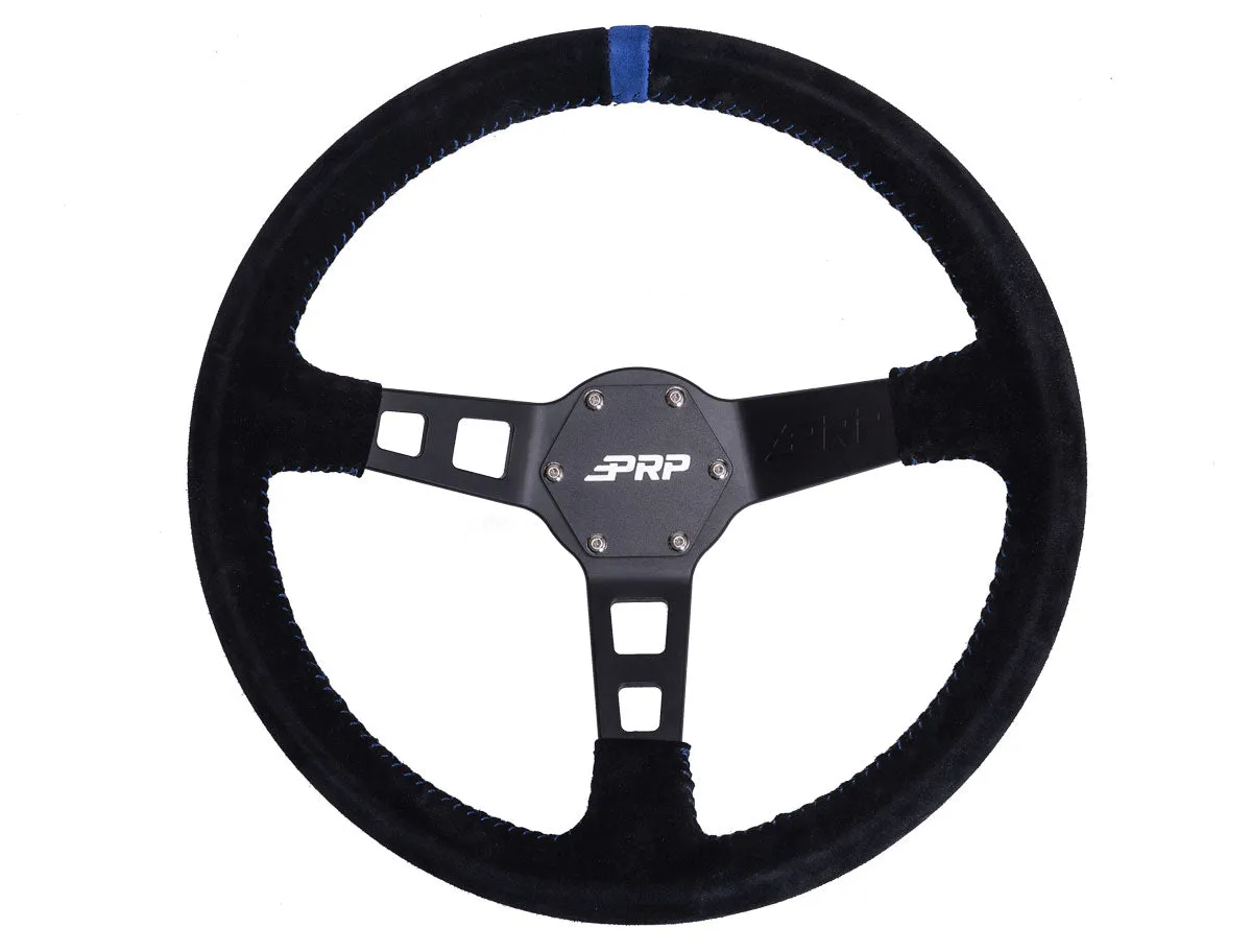 PRP Deep Dish Suede Steering Wheel