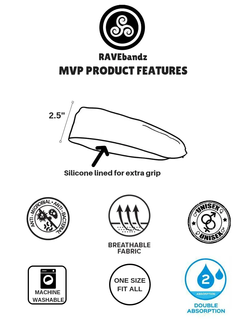 RAVEbandz MVP Headband- Boho Babe
