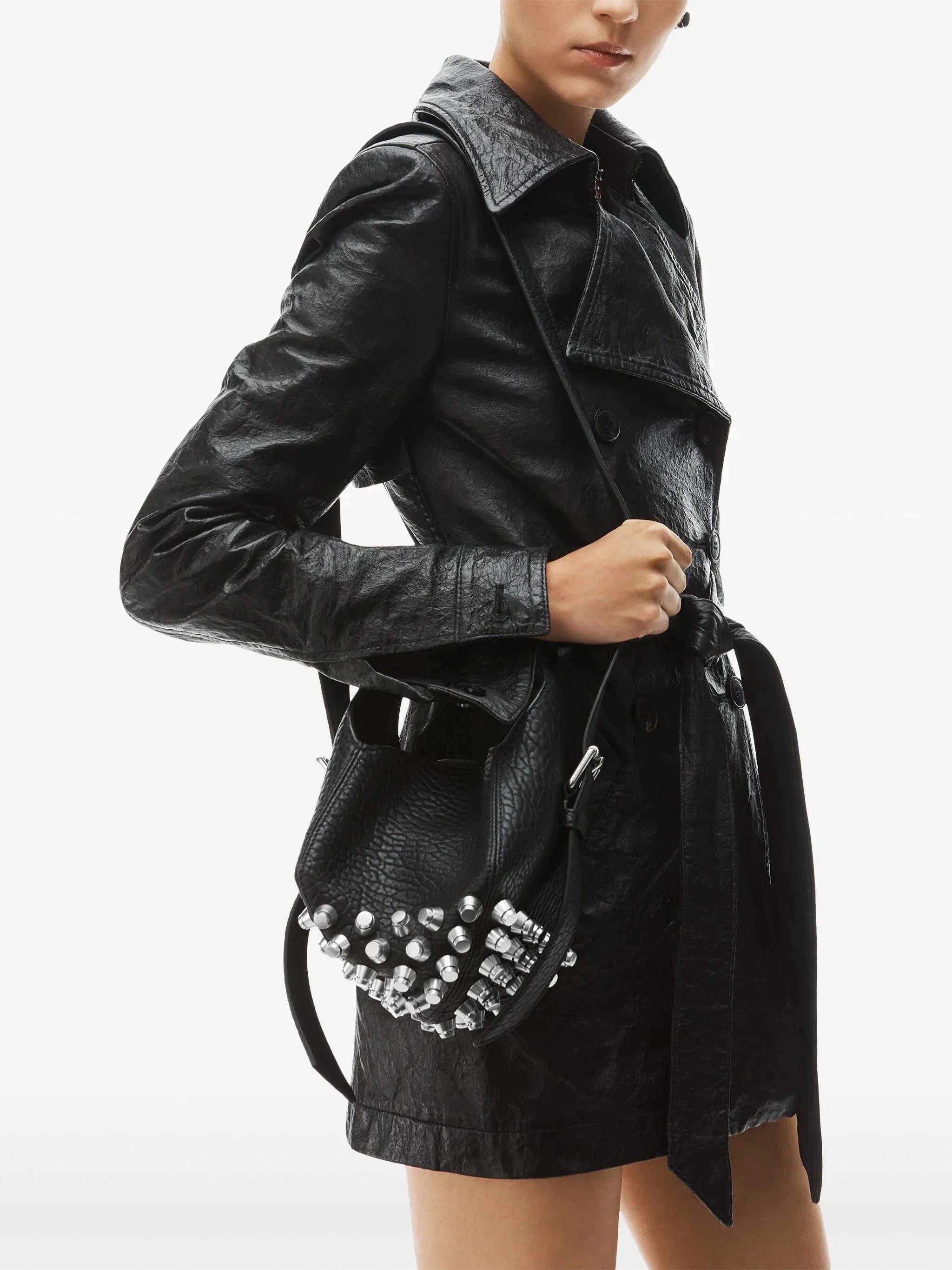 Rex Small Bucket Bag With Strap