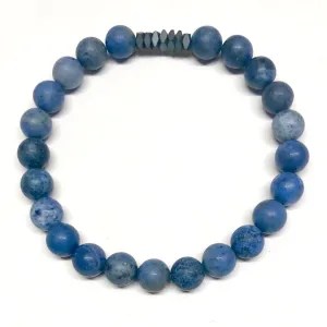 Rio Men’s Beaded Stone Bracelet