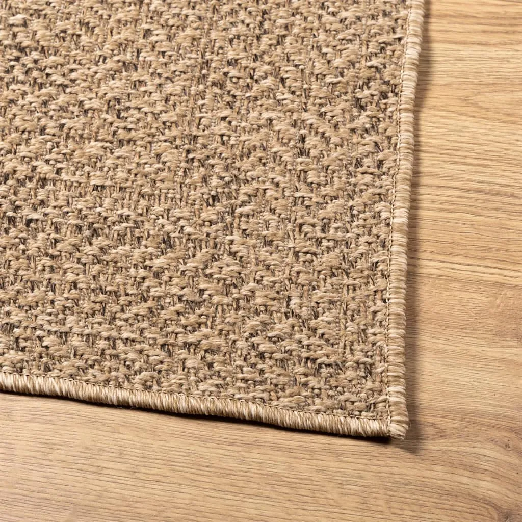 Rug ZIZUR 120x170 cm Jute Look Indoor and Outdoor
