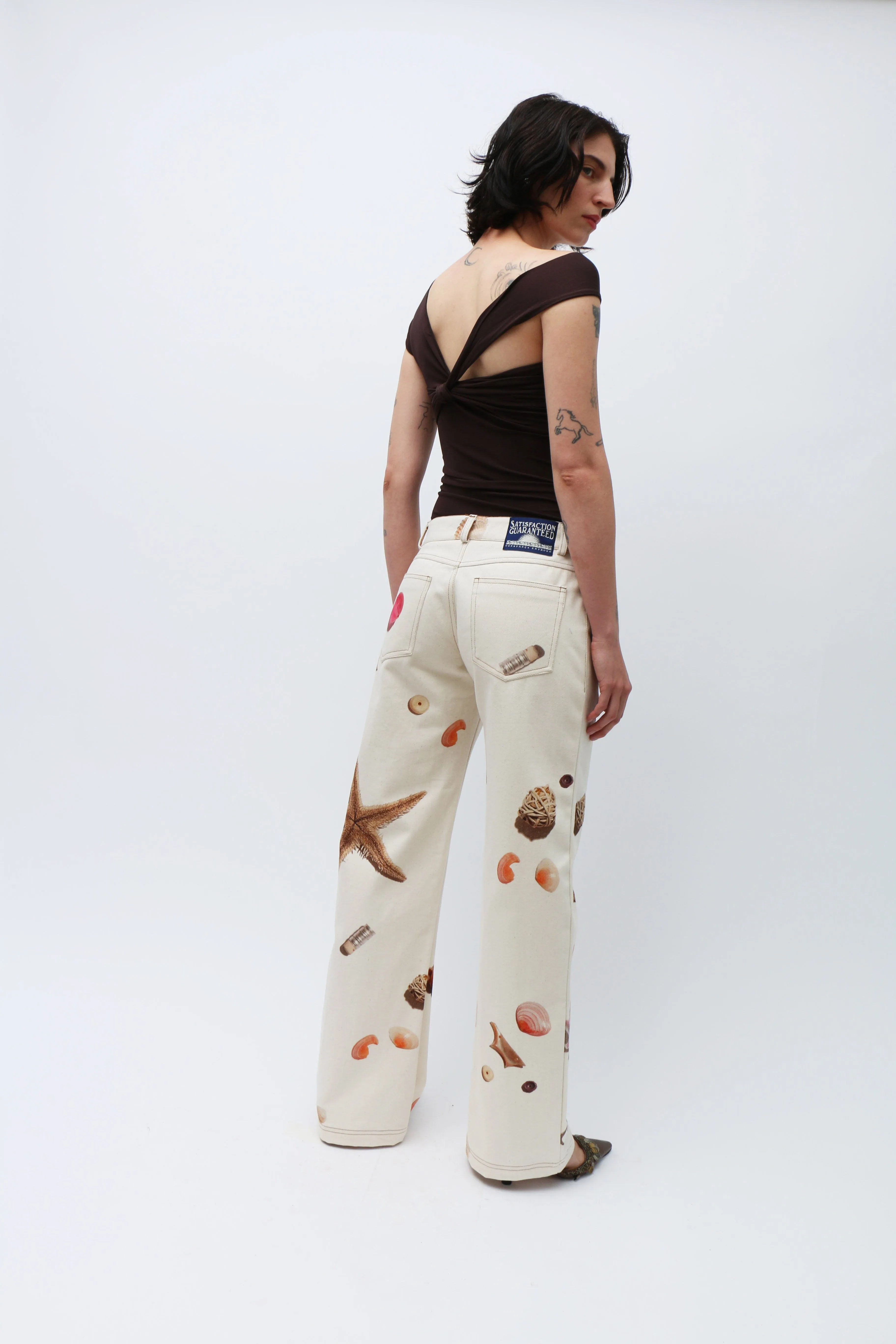 Seastar Printed Denim Trousers