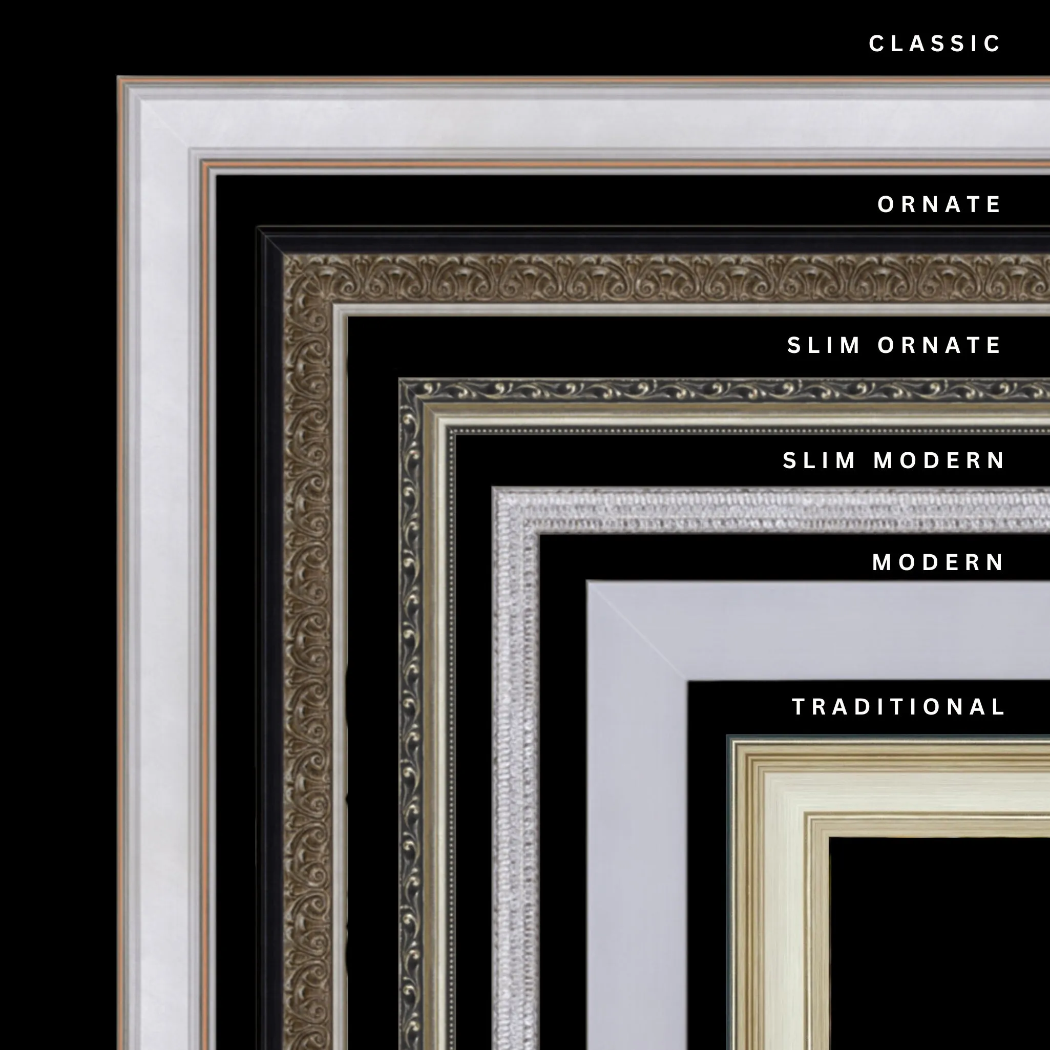 Silver 20x15 Picture Frame Ornate Traditional Classic Antique