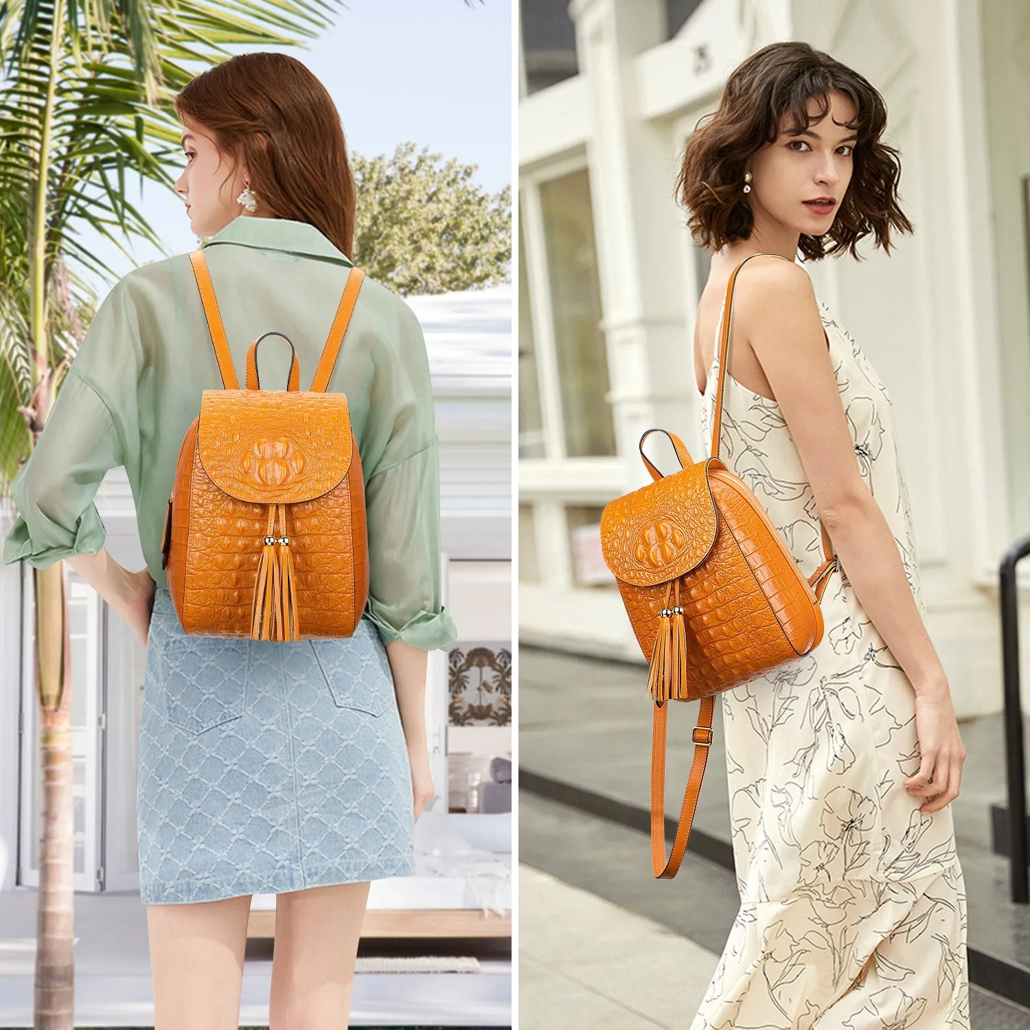 Small Crocodile Backpack