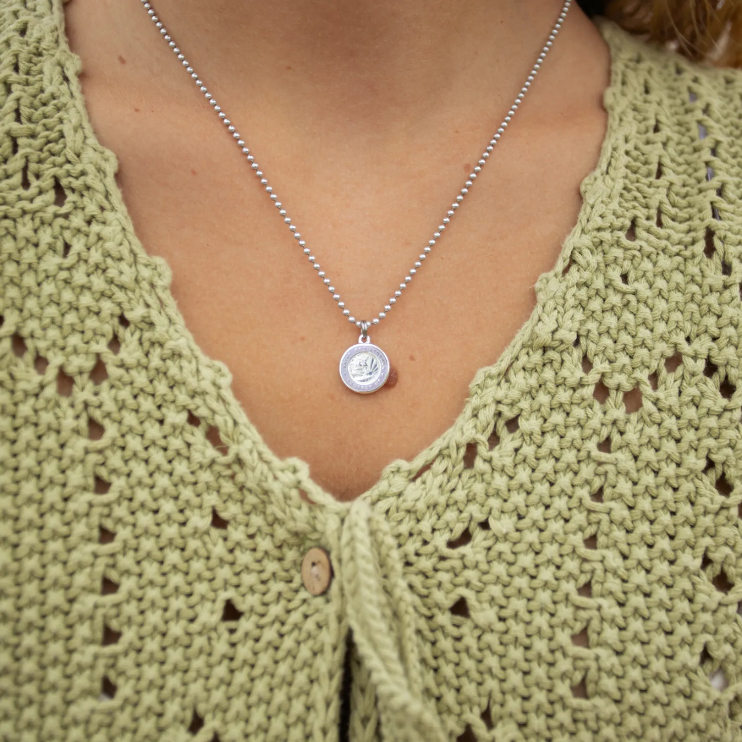 Small - Silver / Lavender
