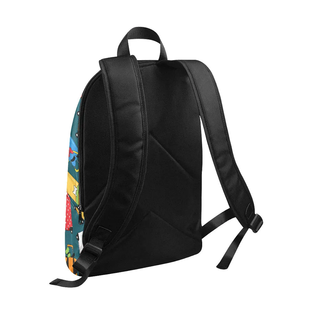 Suitcases Fabric Backpack