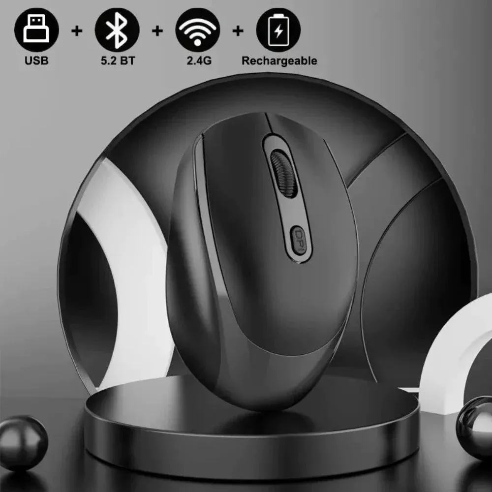 Vibrant 1600DPI Dual-Mode Wireless Mouse