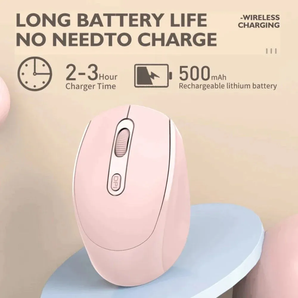 Vibrant 1600DPI Dual-Mode Wireless Mouse