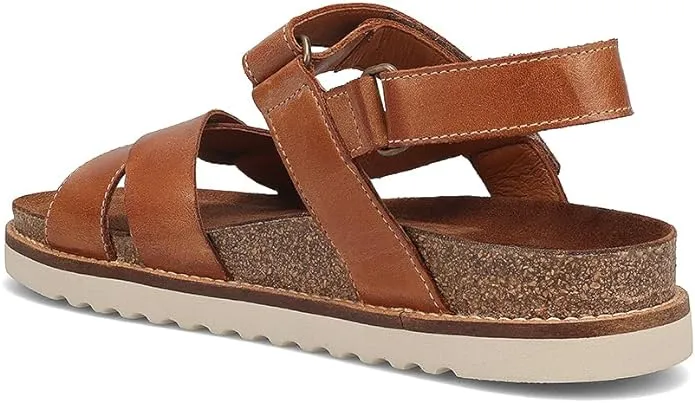 WOMEN'S TAOS SIDEWAYS SANDAL | CARAMEL